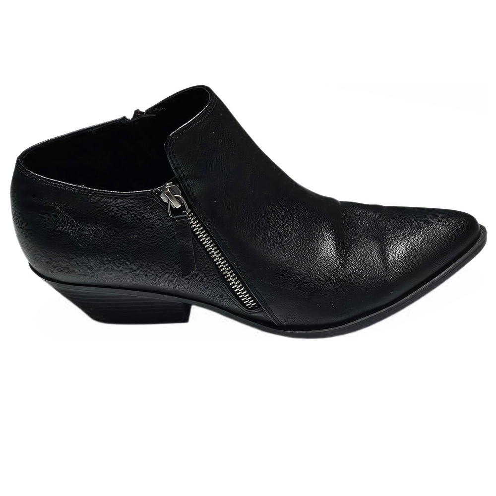 Indigo Ankle Booties Zipper Closure Black - Picture 7 of 16